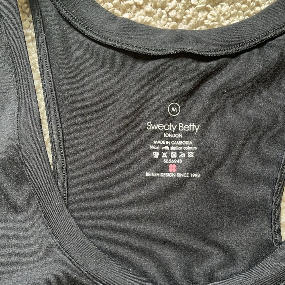 SWEATY BETTY Yoga Jogger Jumpsuit Black Size Medium - Picture 10 of 15